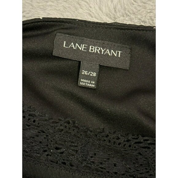 Lane Bryan Women's Plus 26 / 28 Black Polka Dot Maxi Dress Witchy Goth - Picture 8 of 10